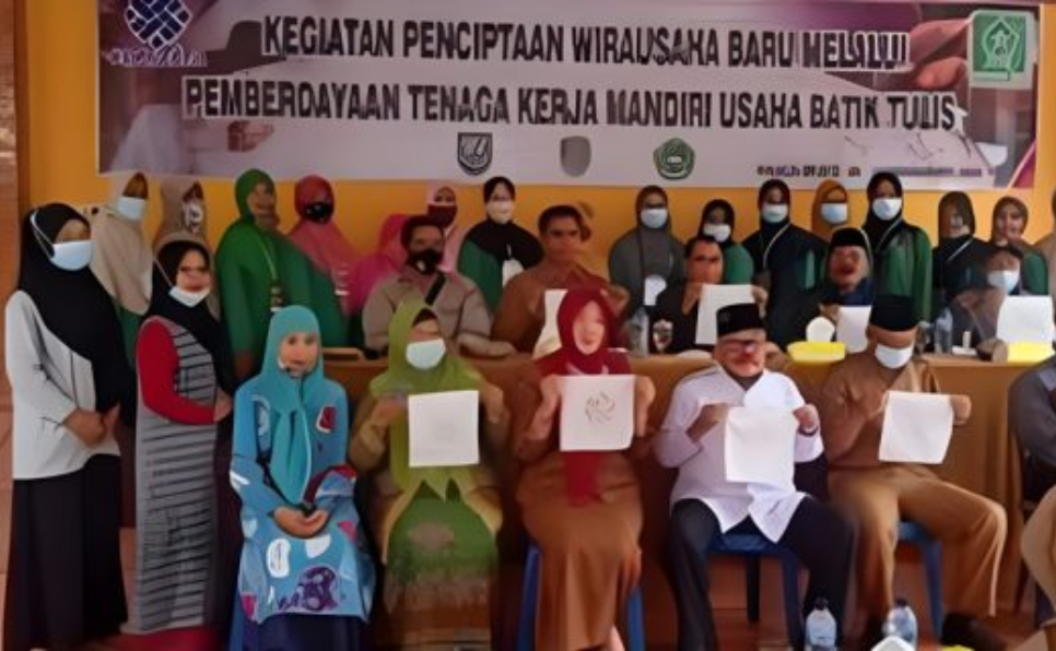 Desa Panca Mukti di Bengkulu Tengah Diresmikan sebagai Kampung Batik Besurek Bengkulu